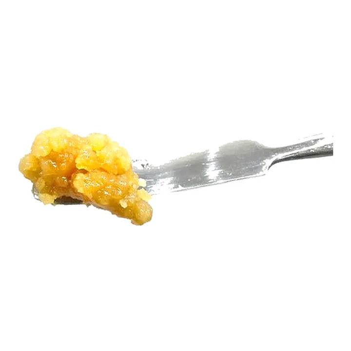 Eclipse THCa wax concentrate on a dab tool